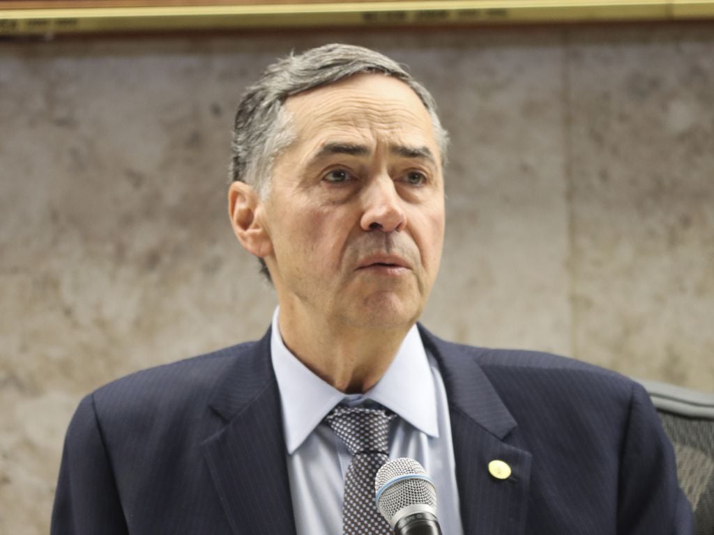 Presidente do STF, ministro Luiz Roberto Barroso Valter Campanato/Agência Brasil - 29/09/2023