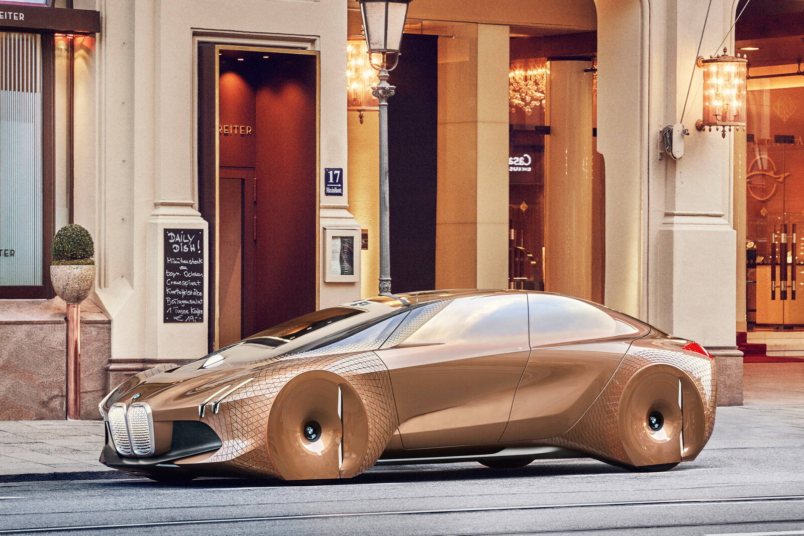 BMW Vision Next 100. Foto: Divulgação