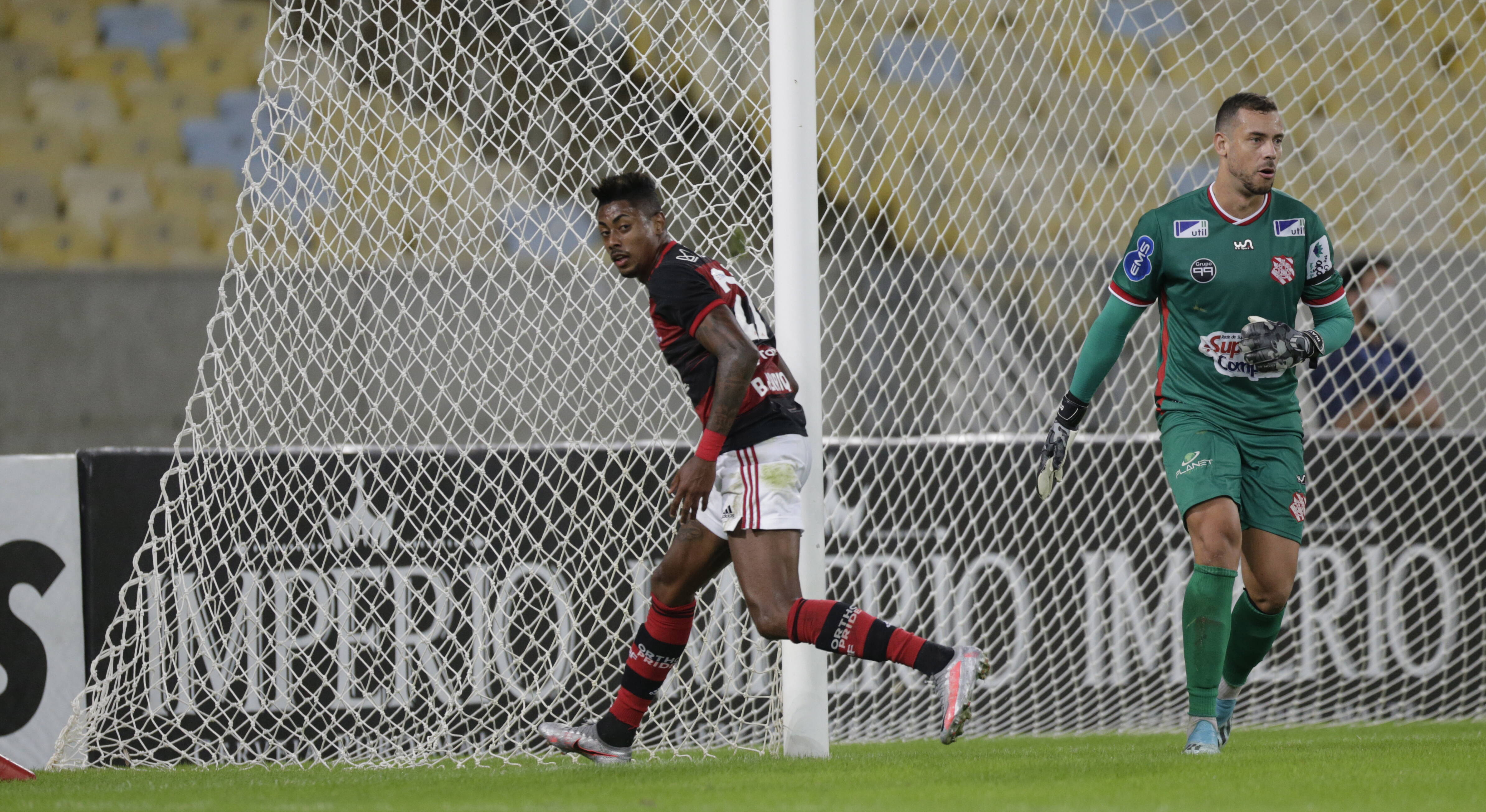 Flamengo venceu o Bangu. Foto: Agência Globo
