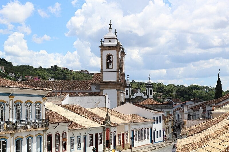 Outras cidades mineiras, como Sabará, Tiradentes,São João del Rei e Mariana, contam com obras de Aleijadinho.  Reprodução: Flipar