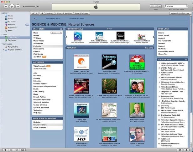A iTunes Store, loja virtual de música da Apple, também foi um sucesso por muitos anos. Reprodução: Flipar