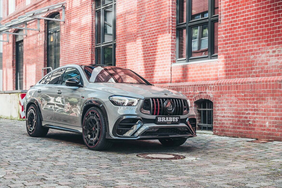 Mercedes-AMG GLE 63 S Coupe feito pela Brabus. Foto: Divulgação