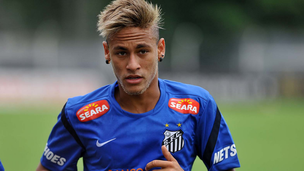 Em sua primeira passagem pelo Santos FC. Foto: Divulgação/Santos FC