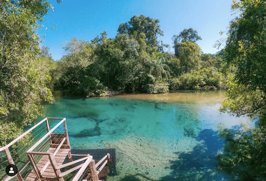 Em Bonito (MS), as águas rasas são especiais para a observação da vida fluvial Bonito Ecotur