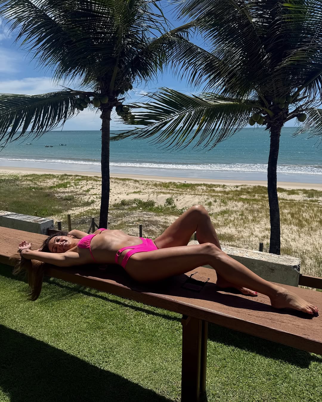 Patrícia Poeta renova bronzeado. Foto: Reprodução Instagram - 18.4.2025