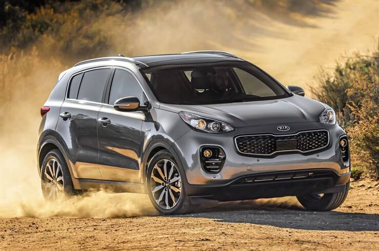 Kia Sportage 2017. Foto: Divulgação/Kia