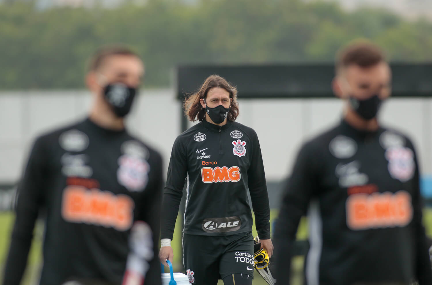 Corinthians faz mais um treino. Foto: Instagram