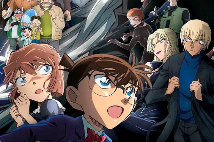 5º lugar - Detective Conan - Escrito e ilustrado por Gosho Aoyama, já passou dos cem volumes (segue em publicação) com mais de 250 milhões de cópias comercializadas. 
 Reprodução: Flipar