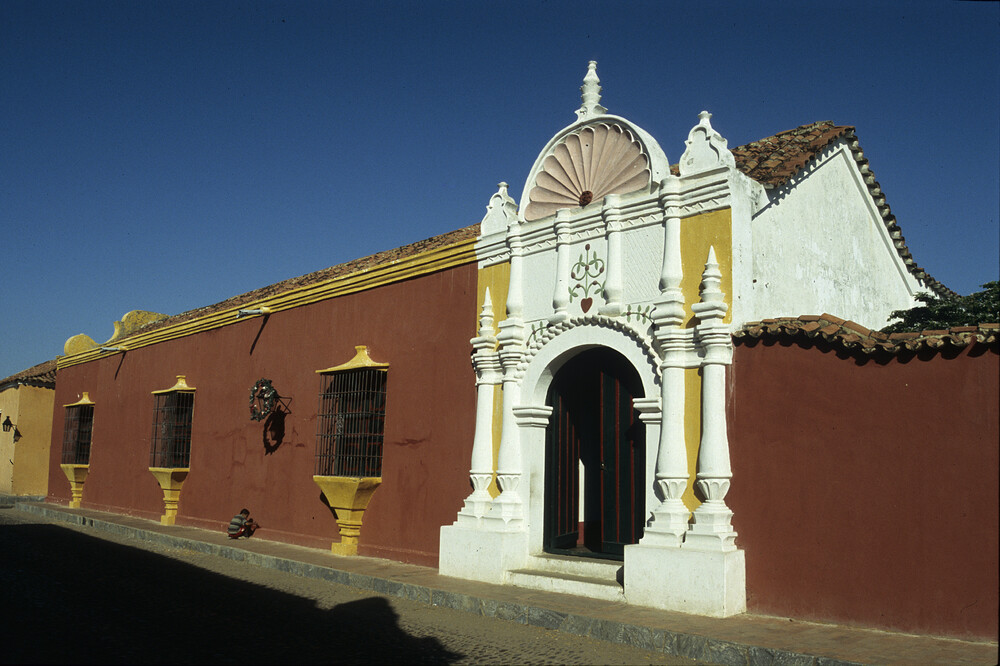 Prédio histórico na cidade de Coro - Venezuela. Foto: Divulgação - Unesco