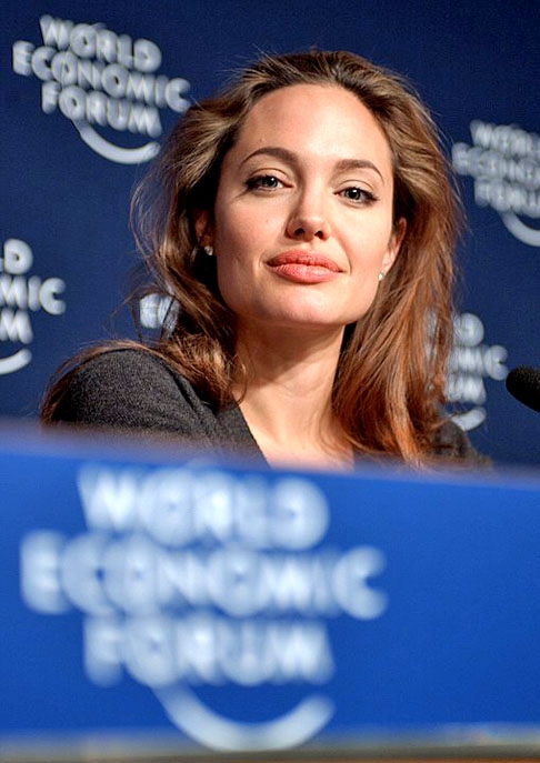 Em 2001, Jolie foi nomeada embaixadora da Boa Vontade do Alto Comissariado das Nações Unidas para os Refugiados. Ela participa de eventos e conferências sobre temas relacionados a direitos humanos. É defensora de causas relacionadas ao feminismo Reprodução: Flipar