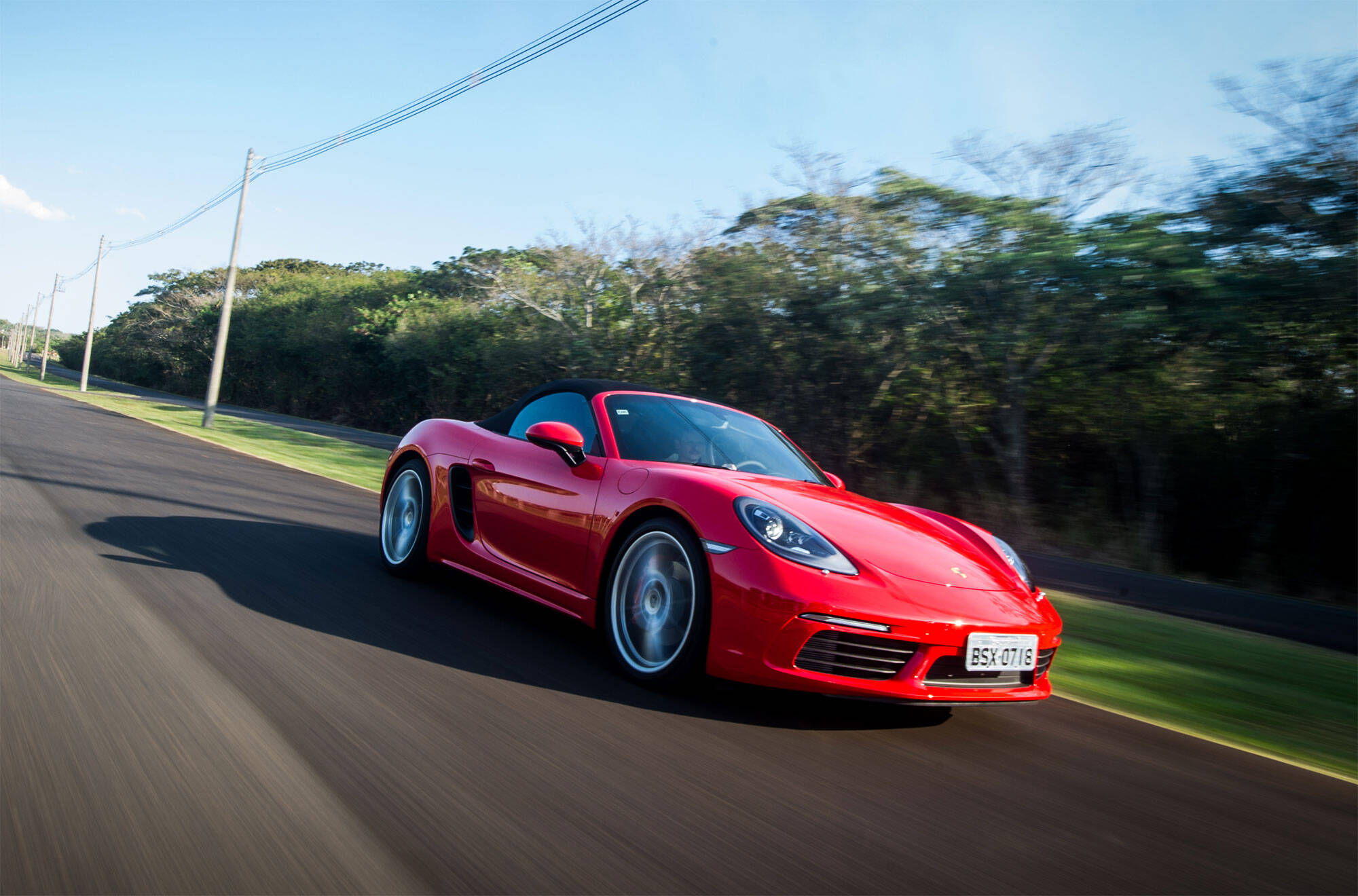 Porsche 718 Boxster S. Foto: Divulgação