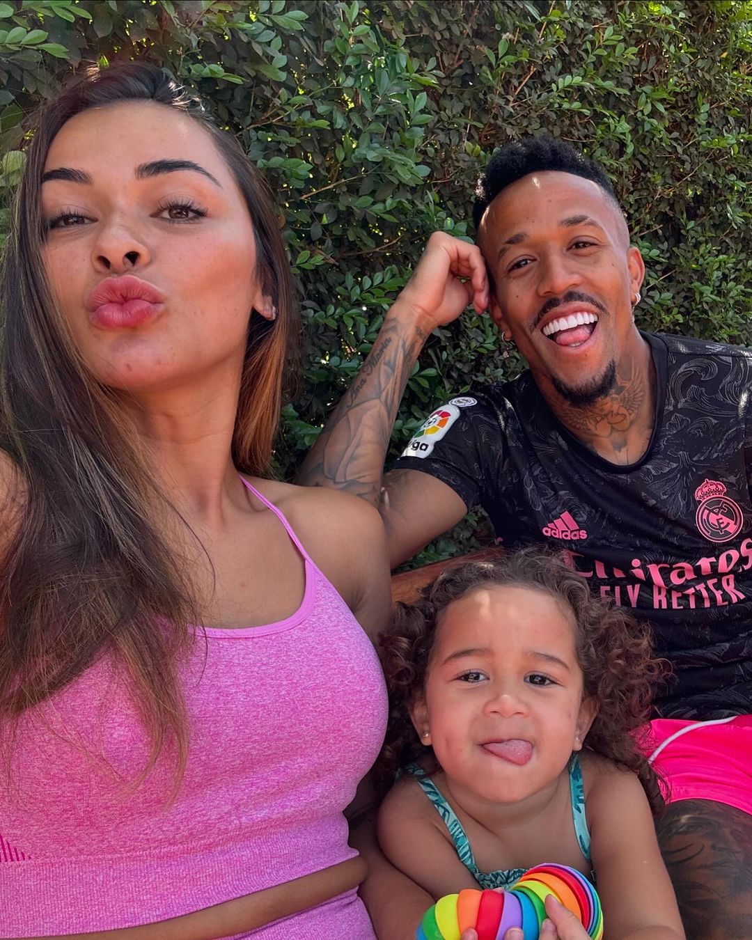 Éder Militão, Tainá Castro e Cecília Reprodução