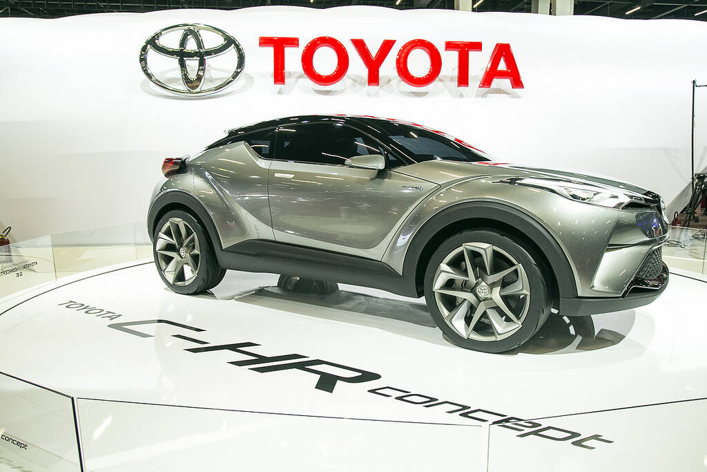 Toyota CH-R. Foto: Divulgação