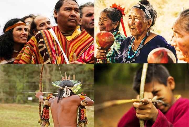 Uruguai: Os povos indígenas Charrúa foram quase dizimados durante a colonização, mas descendentes preservam traços culturais. Embora a presença seja pequena, há movimentos que trabalham para revitalizar a identidade indígena. A arqueologia também revela vestígios de povos nativos anteriores. Reprodução: Flipar