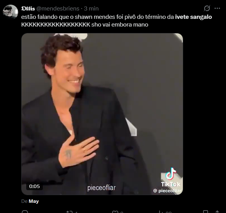 Fãs repercutem término de Ivete Sangalo e Daniel Cady nas redes sociais. Foto: X/Twitter