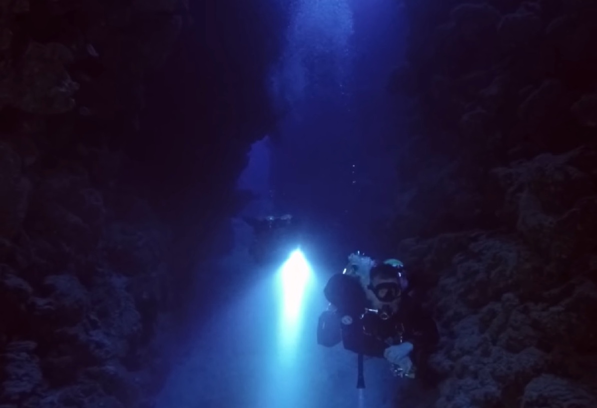 No começo do período Messiniano, um cânion se formou no fundo do Mar Mediterrâneo. Isso aconteceu antes de o sal ser depositado, quando o nível do mar baixou. Reprodução: Flipar