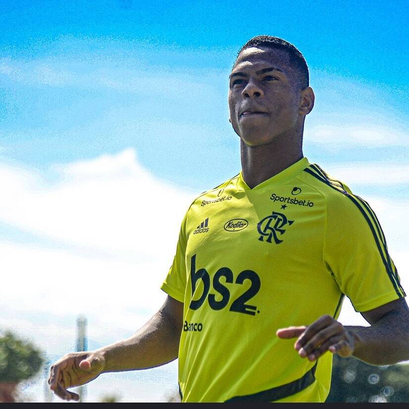 Jogador do Flamengo. Foto: Instagram
