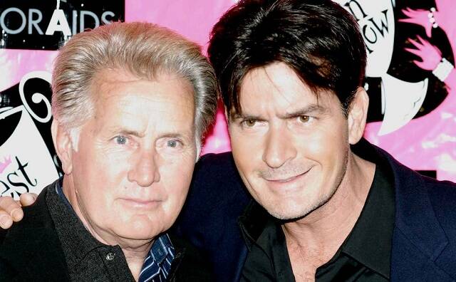 Charlie Sheen e Martin Sheen. Foto: Reprodução/ Redes Sociais