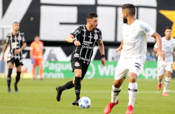 15ª rodada do Campeonato Brasileiro de 2021: Santos 0 x 0 Corinthians, na Vila Belmiro. - Foto: Rodrigo Coca/Agência Corinthians 