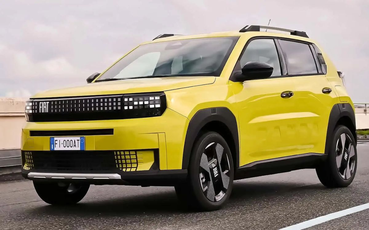 Fiat Grande Panda. Foto: Divulgação/Fiat