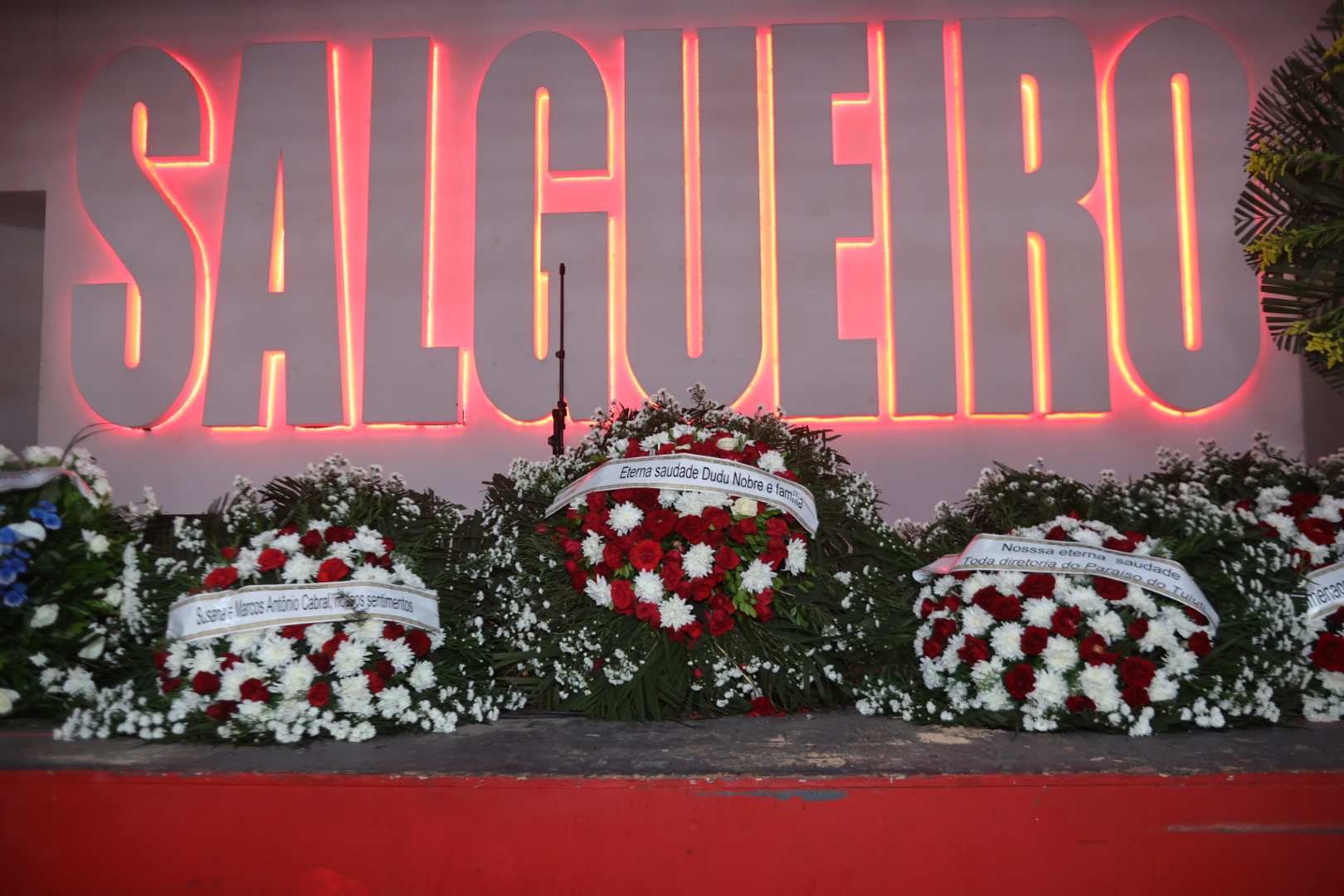 Velório Quinho do Salgueiro. Foto: AgNews