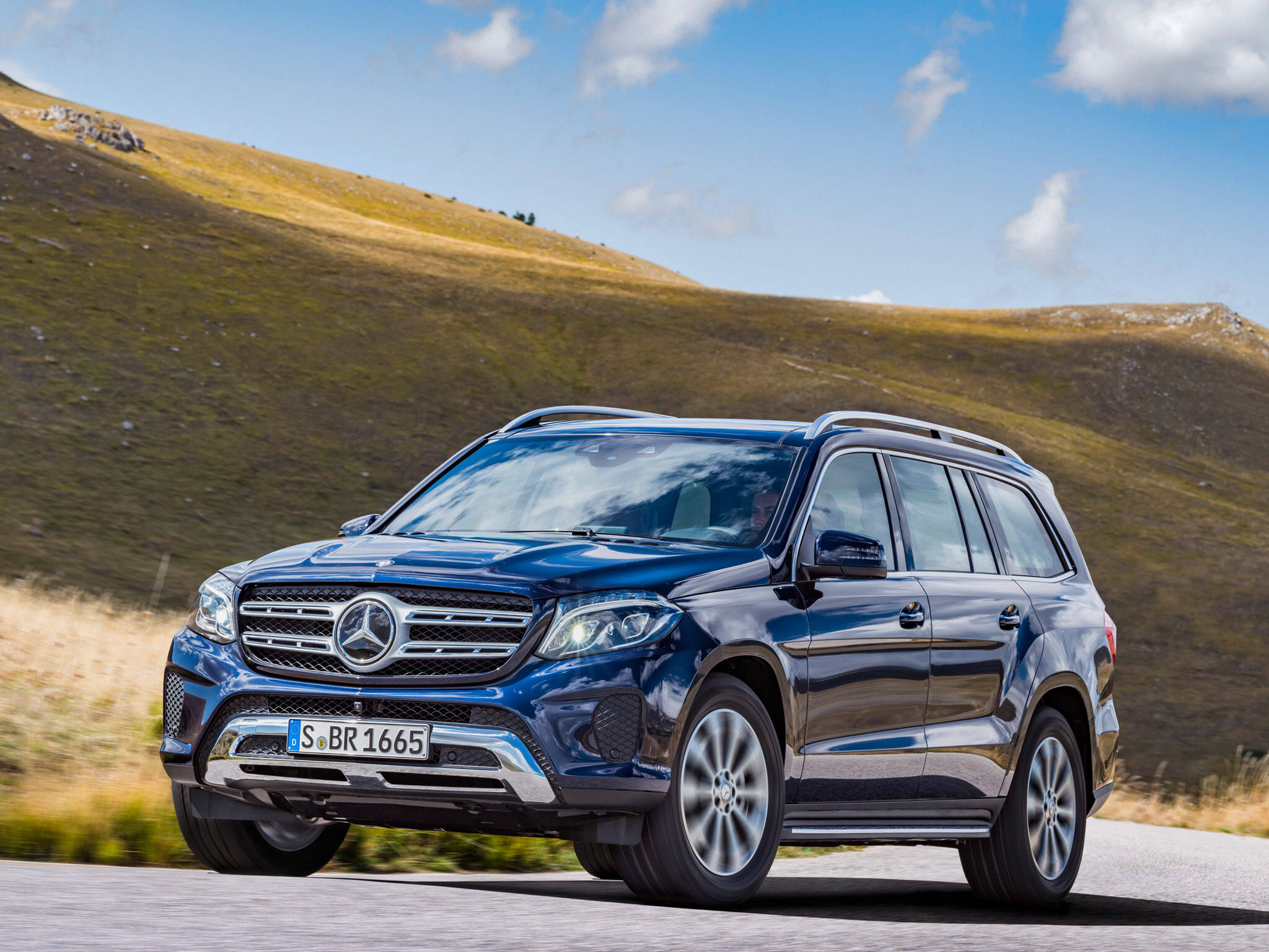 Mercedes-Benz GLS. Foto: Divulgação