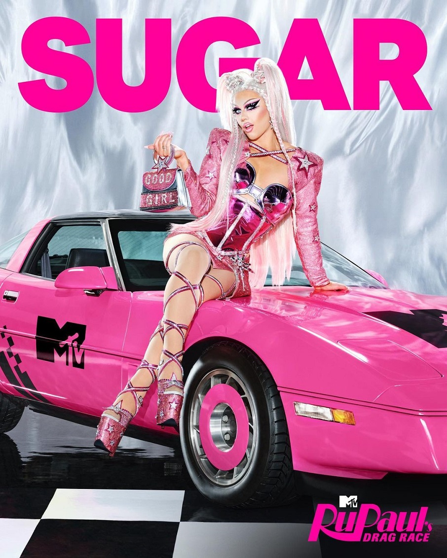 Sugar, drag queen da 15ª temporada de RuPaul's Drag Race.. Foto: Reprodução/Instagram 17.01.2023
