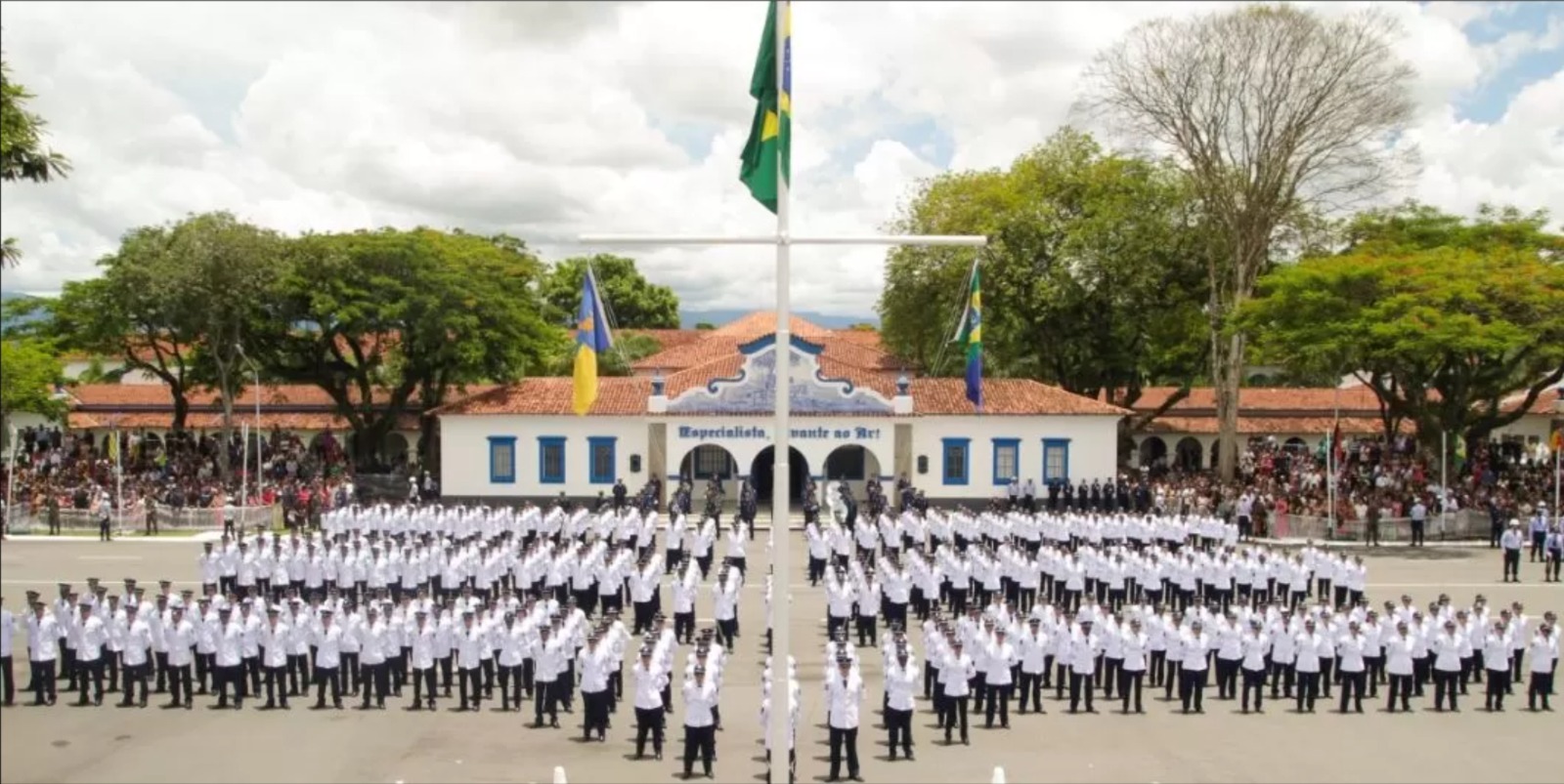 Escola de Especialistas da Aeronáutica - Guaratinguetá (SP). Foto: Divulgação - Prefeitura de Guaratinguetá (SP)