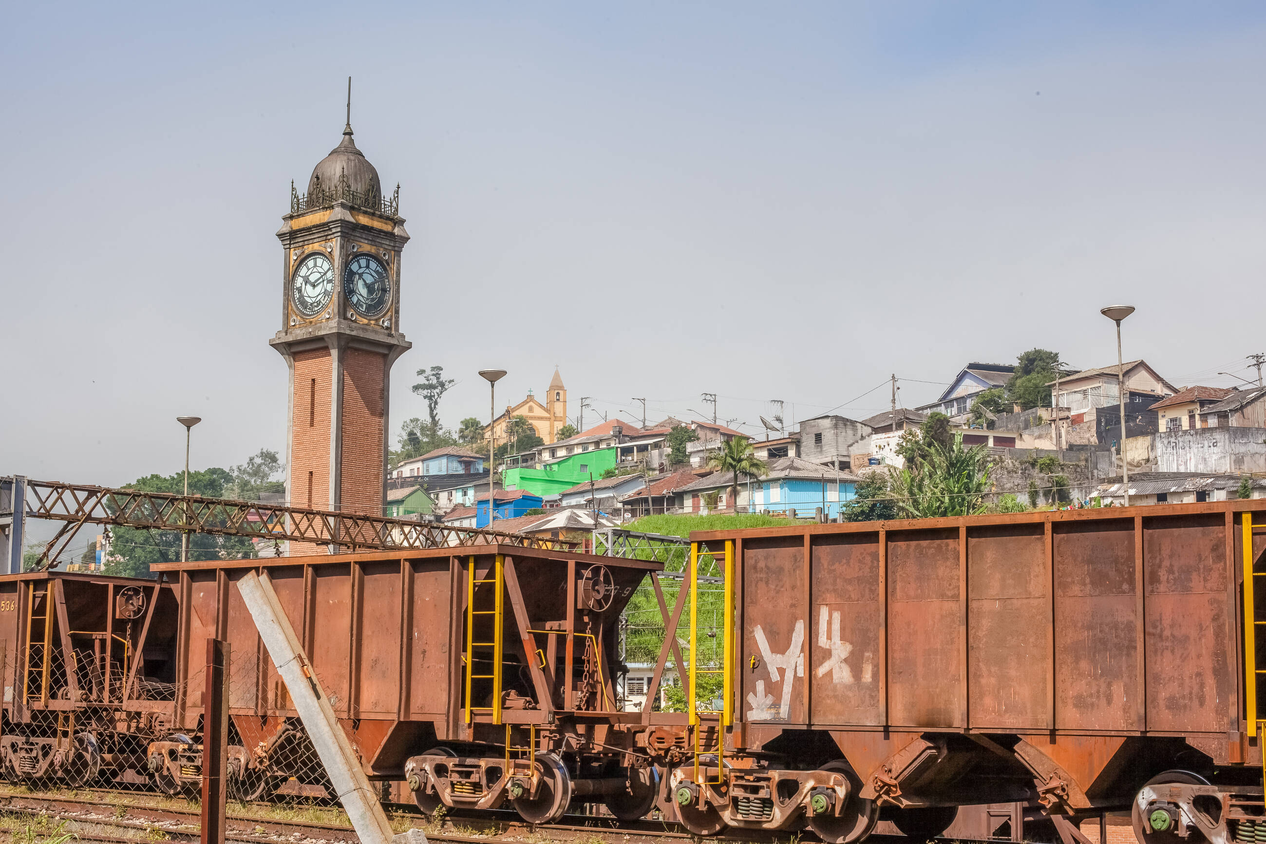 A torre do relógio deve ser reaberta no dia 20 de julho de 2019, primeiro dia do Festival de Inverno de Paranapiacaba. Foto: shutterstock 
