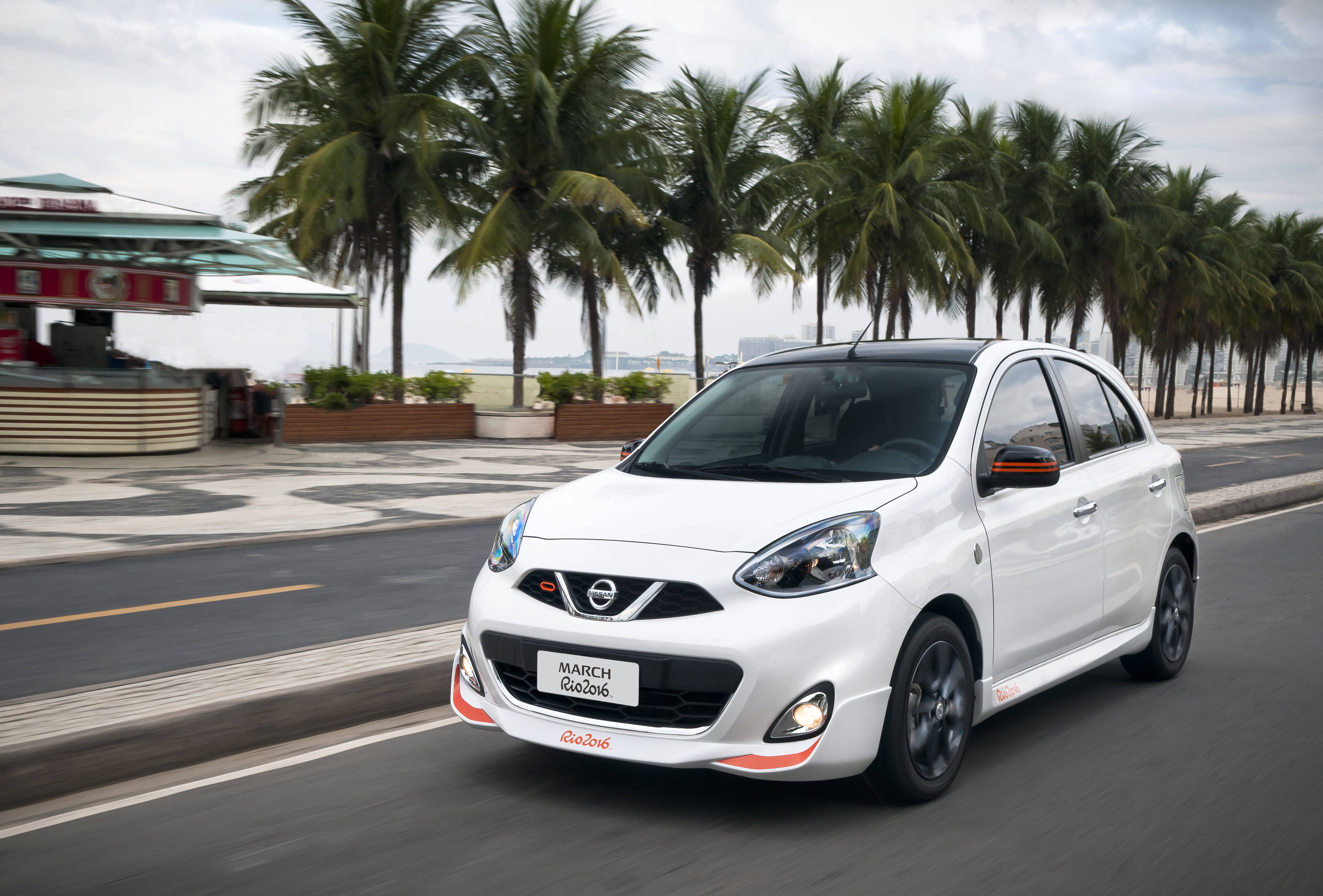 Nissan March Rio 2016. Foto: Divulgação