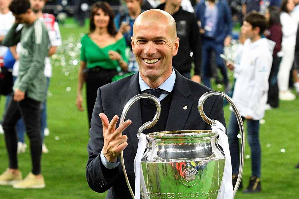 Zidane é o nome mais cotado para ser o novo técnico do Chelsea. Foto: AFP