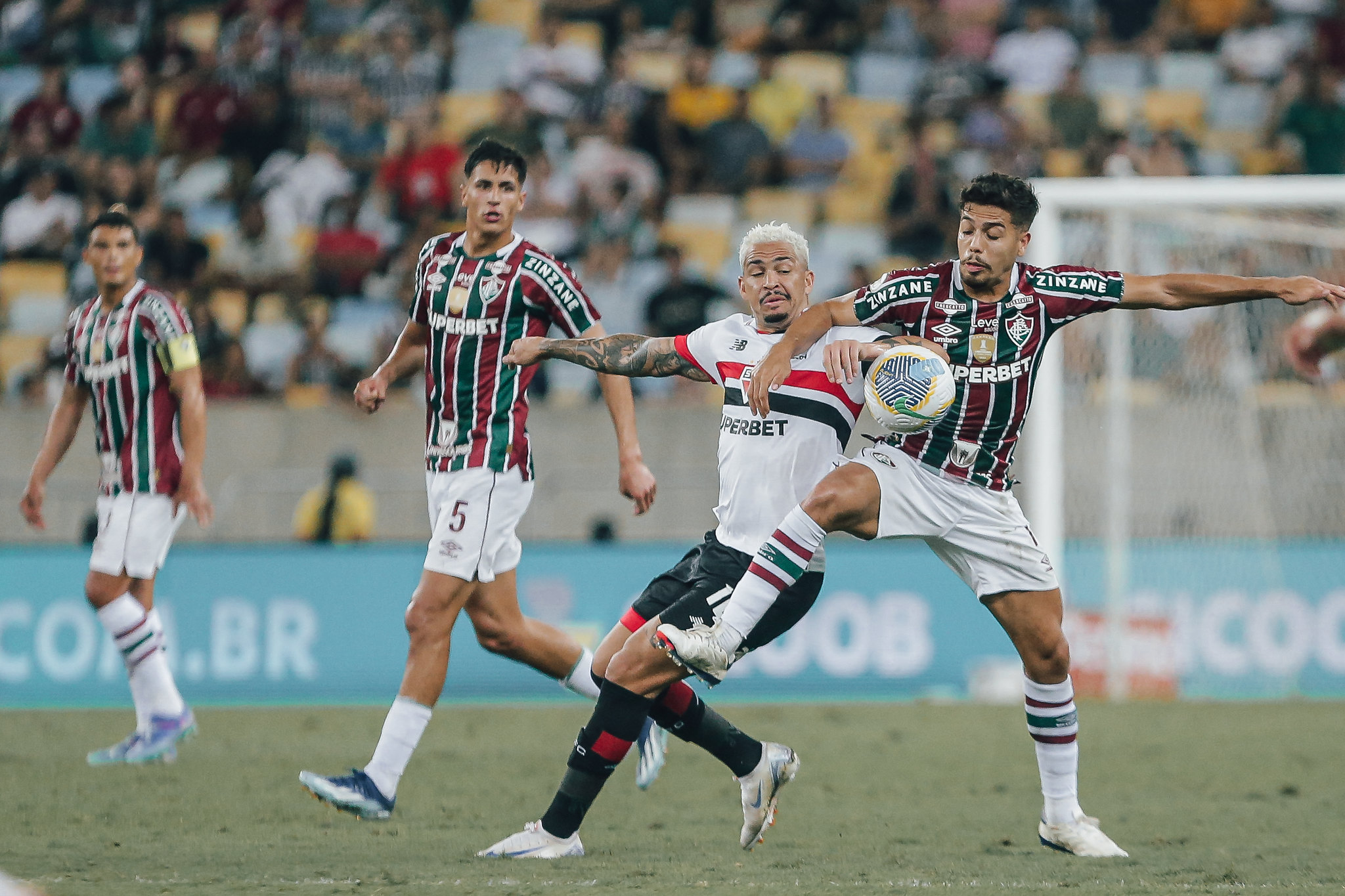 Fluminense x São Paulo  FOTO: MARCELO GONÇALVES / FLUMINENSE FC