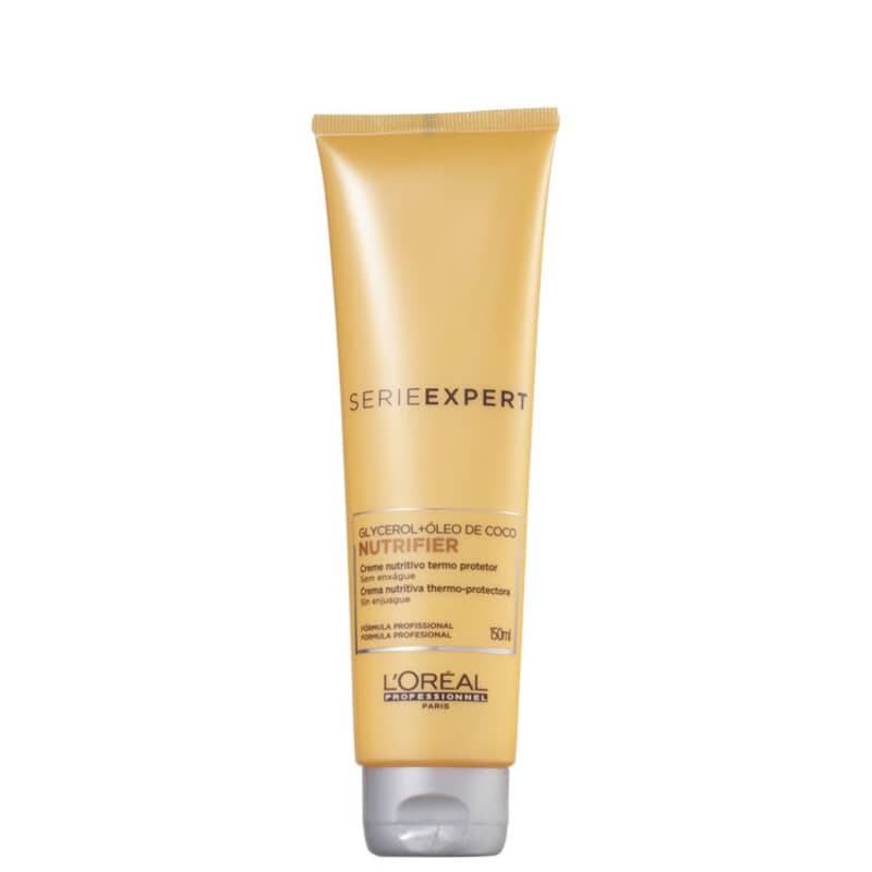 L'Oréal Professionnel Serie Expert Nutrifier - Creme Protetor Térmico 150ml R$ 90,00. Foto: Reprodução