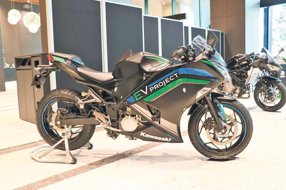 Kawasaki EV Project. Foto: Divulgação