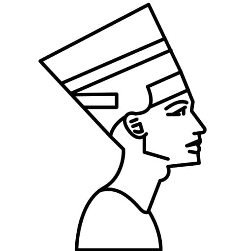 O desaparecimento de Nefertiti das crônicas históricas após esse período, aliado à falta de registros sobre sua morte, alimenta o mistério que a envolve. Reprodução: Flipar