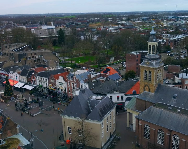 20) Roosendaal (Holanda), 54 pontos: Localizada na província de Brabante do Norte, essa cidade encantadora dos Países Baixos é conhecida por sua atmosfera acolhedora e arquitetura pitoresca.  Reprodução: Flipar