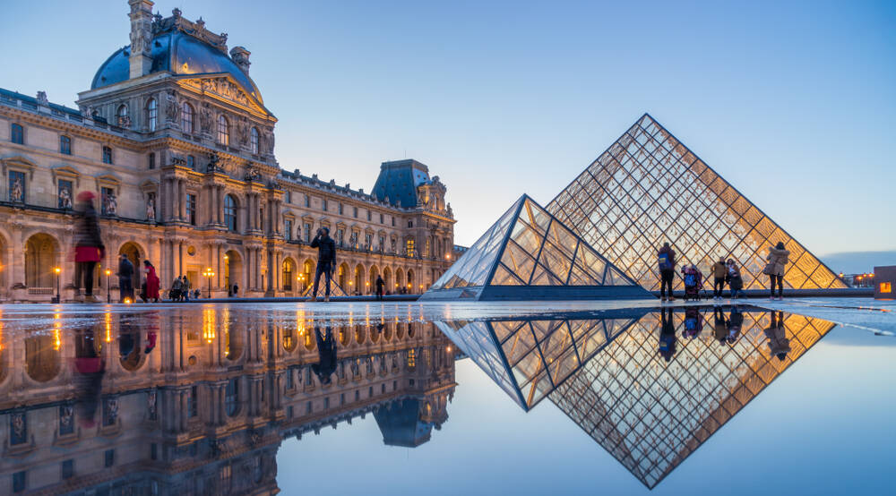 Museu do Louvre. Foto: shutterstock 