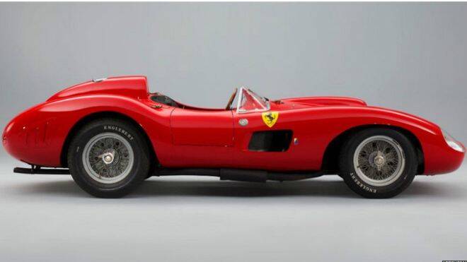 Ferrari 335 S 1957. Foto: Divulgação/Artcurial