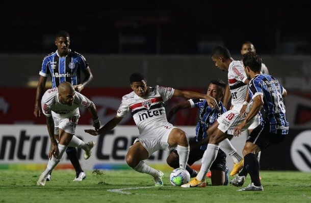 Jogo de volta das semifinais da Copa do Brasil de 2020: São Paulo 0 x 0 Grêmio, no Morumbi. - Foto: Rubens Chiri/saopaulofc.net