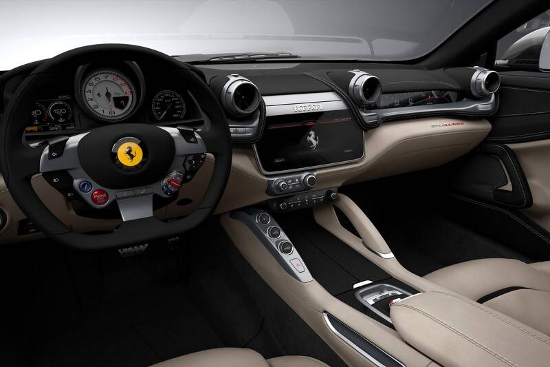 Ferrari GTC4 Lusso. Foto: Divulgação