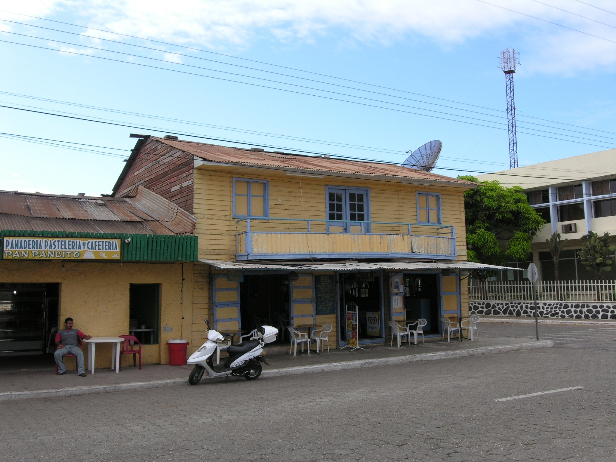 Pousada em uma das Ilhas do Arquipélago de Galápagos. Foto: Divulgação / Unesco