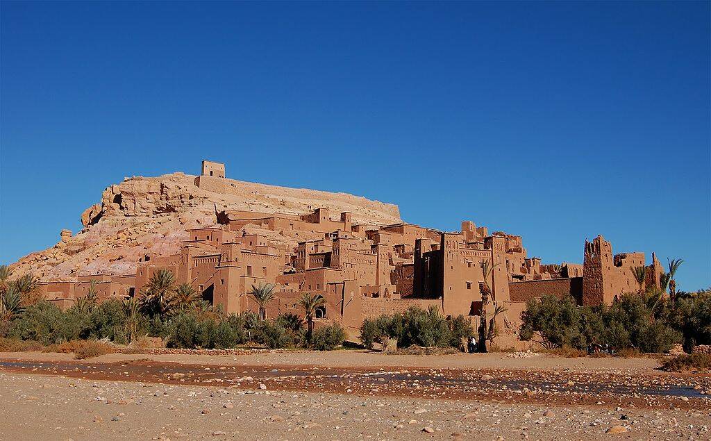 Aït-Ben-Haddou: a cidade marroquina que é patrimônio mundial da Unesco deu vida a Yunkai, uma das cidades tomadas pelo exército de Daenerys. Foto: Wikimedia Commons