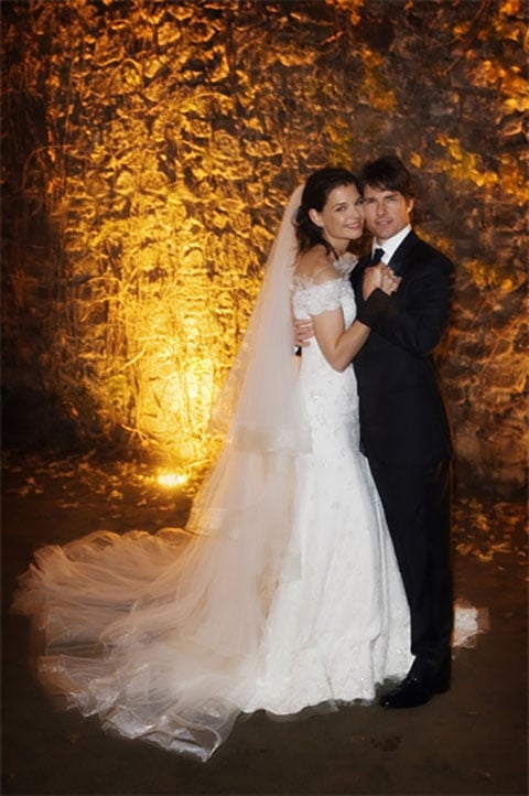Por fim, de 2006 a 2012, Tom Cruise viveu com a atriz Katie Holmes. Do casamento nasceu a filha Suri. Reprodução: Flipar