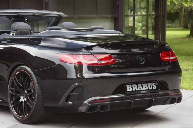 Brabus S63 Cabriolet. Foto: Divulgação