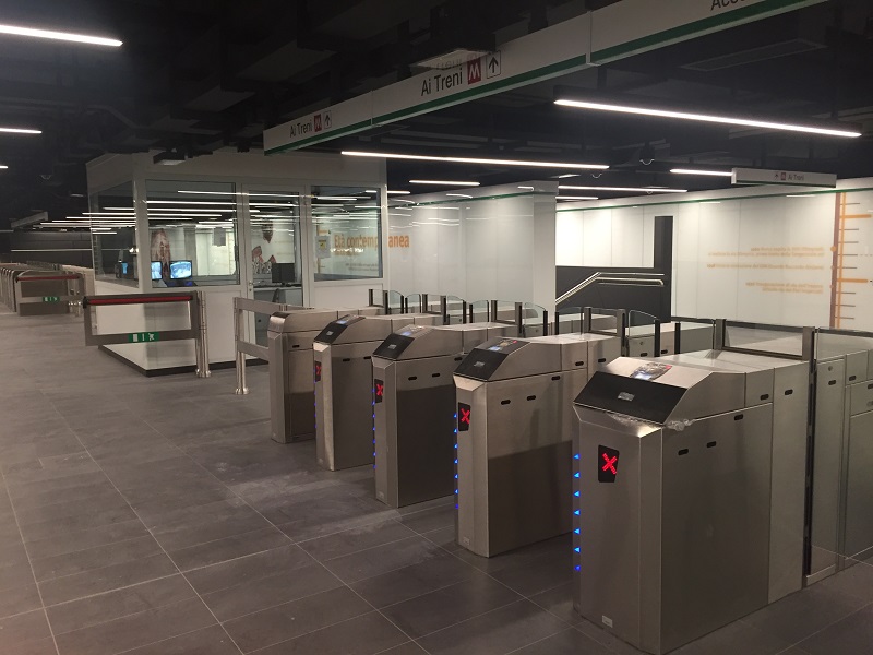 Estação de Metrô - Roma. Foto: Divulgação / Roma Metropolitane