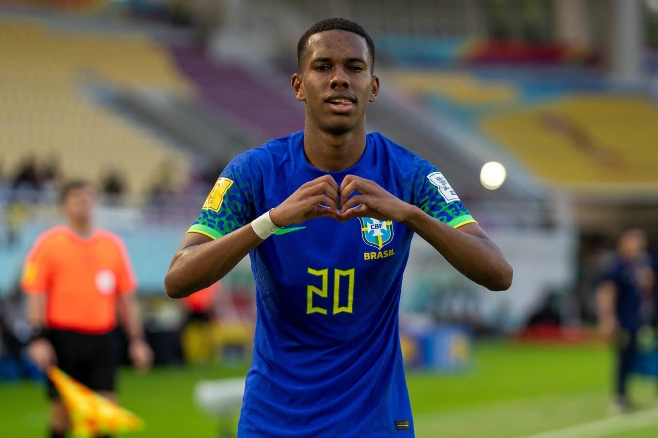 Estevão é um dos destaques do Brasil no Mundial Sub-17 Foto: Leto Ribas/CBF