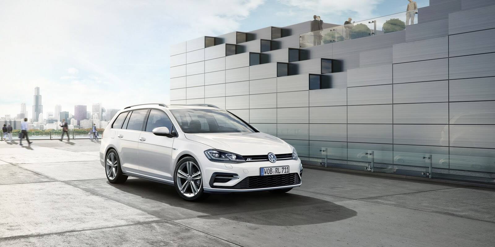 Volkswagen Golf R. Foto: Divulgação