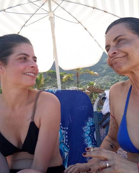 Marina Lima e Lídice Xavier. Foto: Reprodução/Instagram