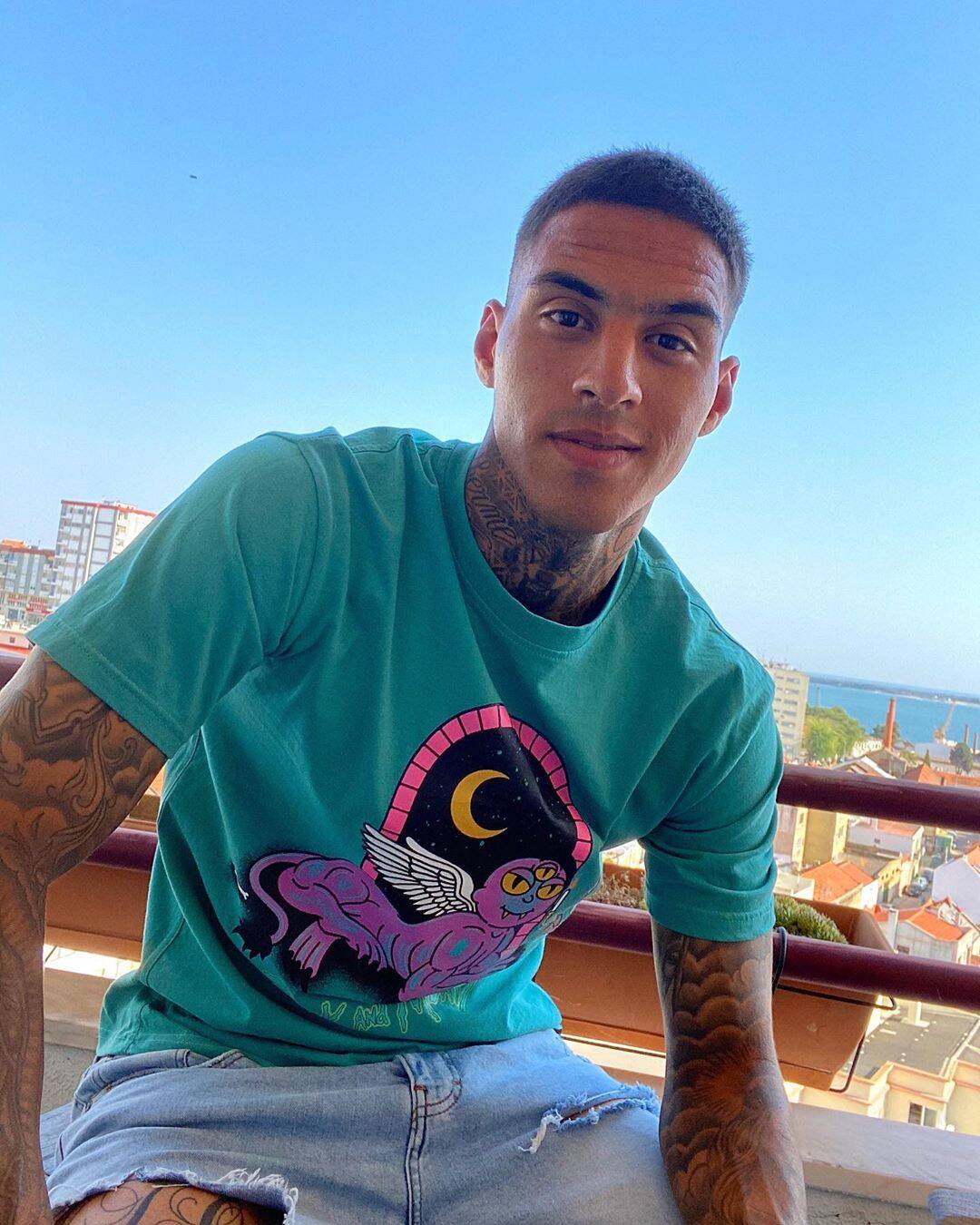 Jogador brasileiro em Portugal. Foto: Instagram
