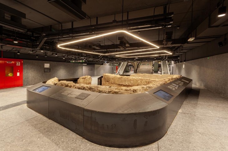 Estação de Metrô - Roma. Foto: Divulgação / Roma Metropolitane